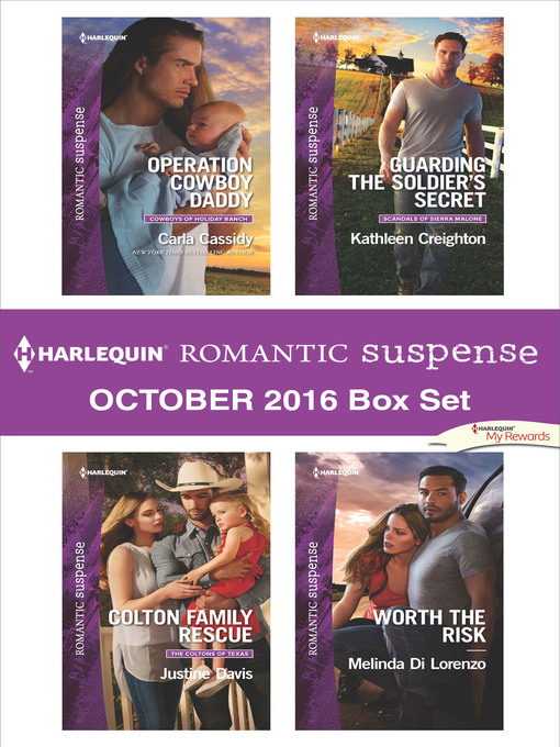Title details for Harlequin Romantic Suspense October 2016 Box Set by Carla Cassidy - Available
